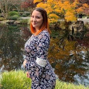 Glamour boho body con midi paisley dress with bell sleeve and beautiful detail